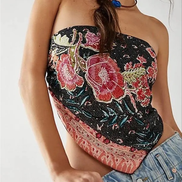 COPY - Free People One Raya Bandana Top - Picture 2 of 6